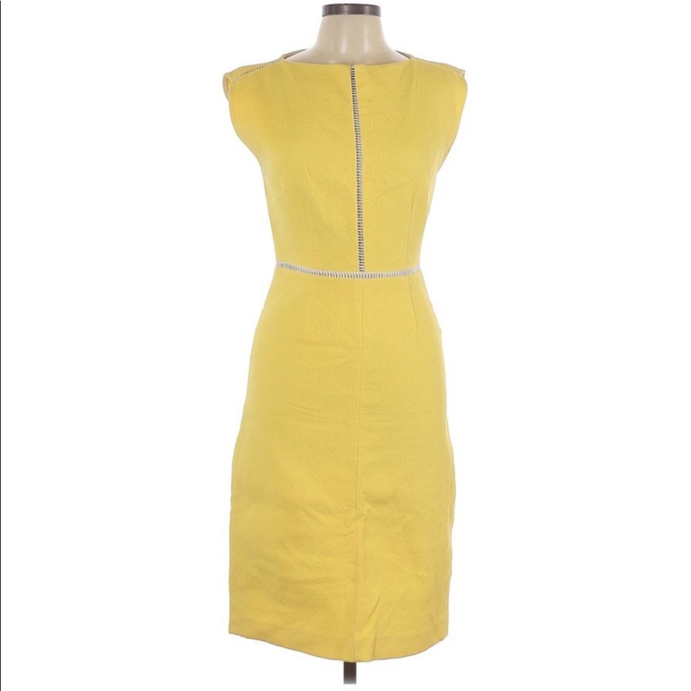 Marina Ro Casual Yellow Dress